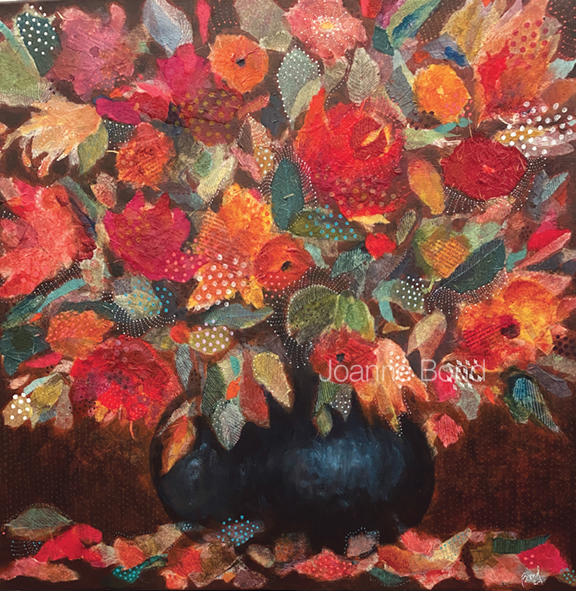 Joanne Gair 版画 Hotel Plaza Bouquet Art — Joanne Juskus Bond
